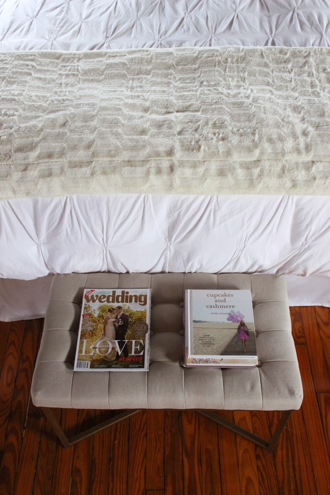 elementary style 3 Ways to Style an Ottoman