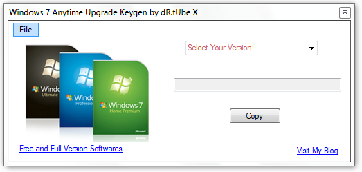 Windows key generator