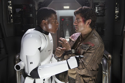 Star Wars The Force Awakens Image of John Boyega and Oscar Isaac