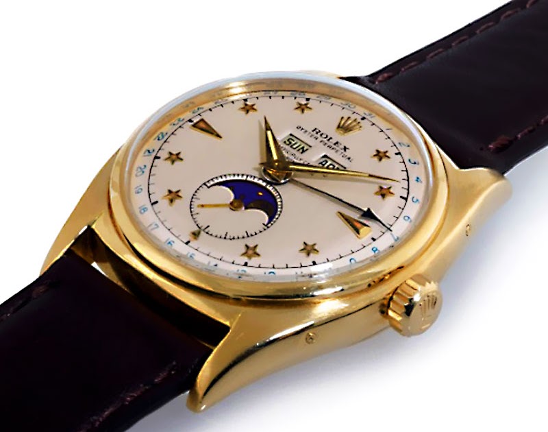 Rolex Watches Rolex Triple Date Moonphase Reference 6062...