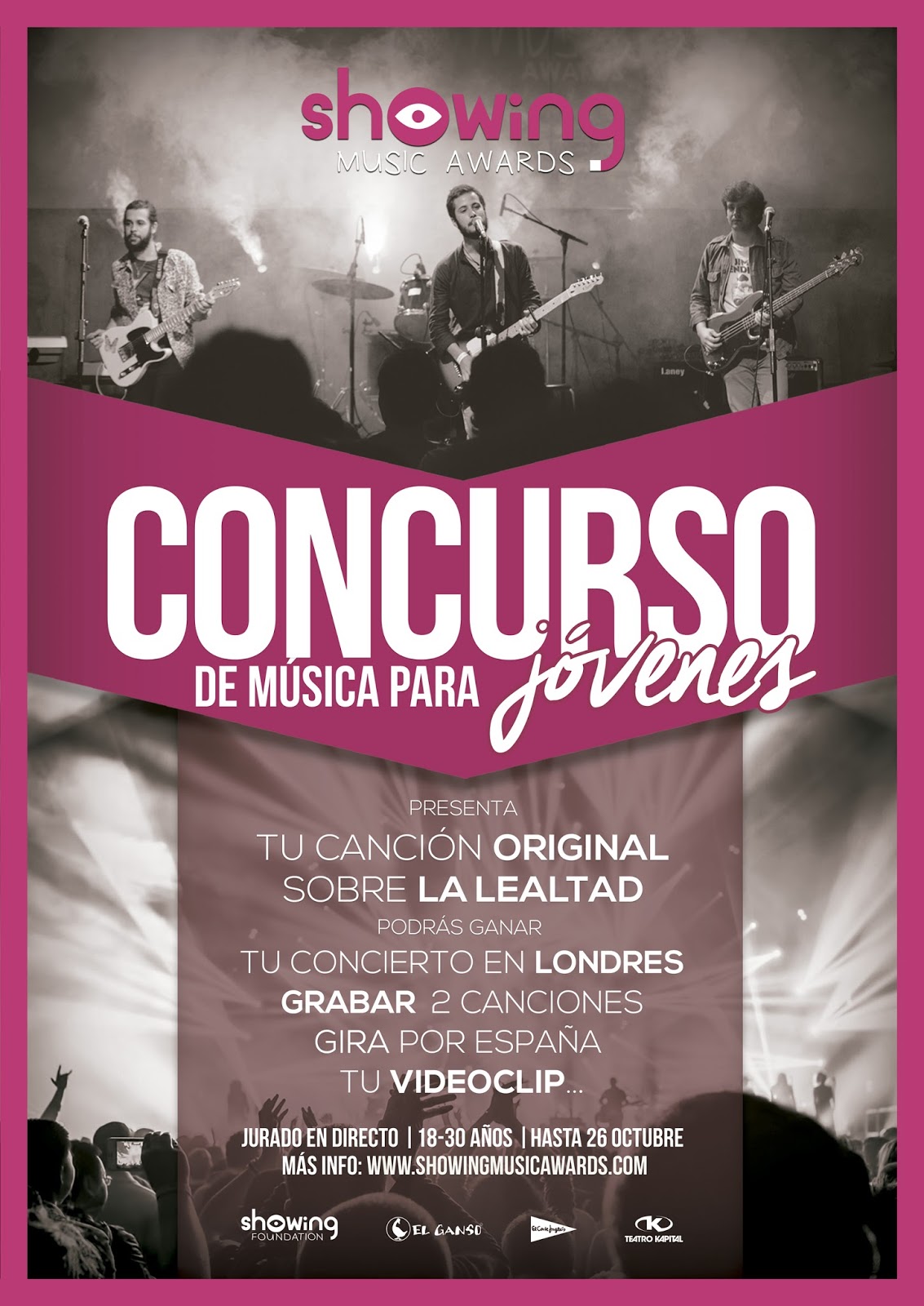 Showing Music Awards, un concurso de música para jóvenes talentos