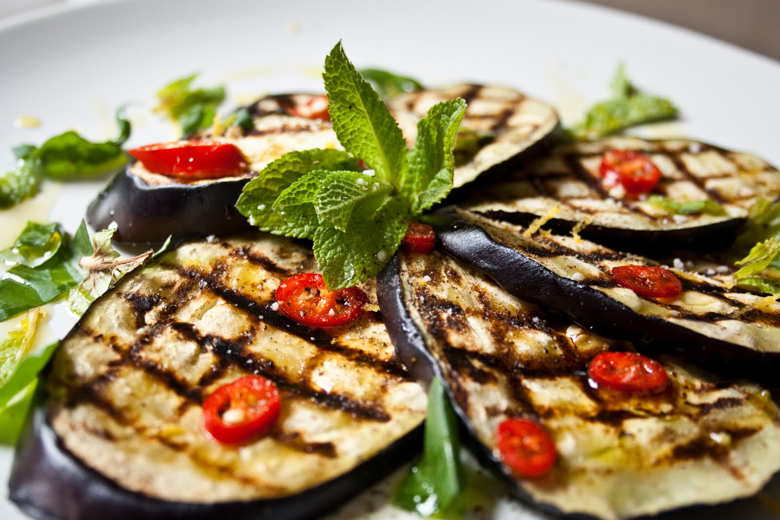Hoglund's Homemade Grilled Aubergine