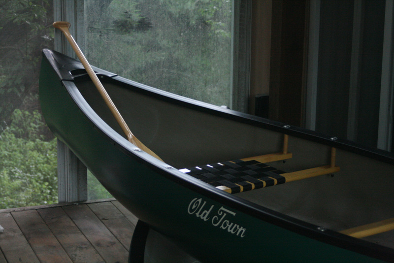 Changing the seat position of canoe