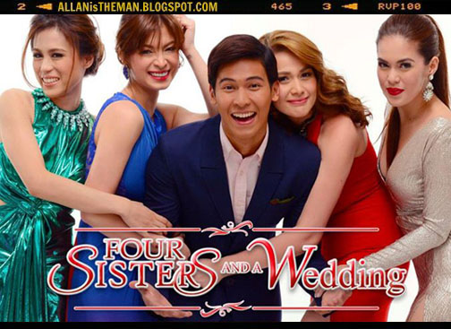 Four Sisters and A Wedding Movie Poster