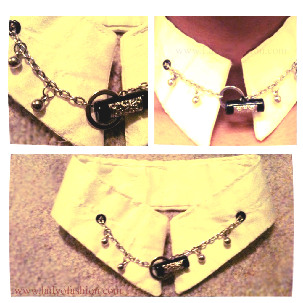 DIY Black Collar Fashion FASHION TALES