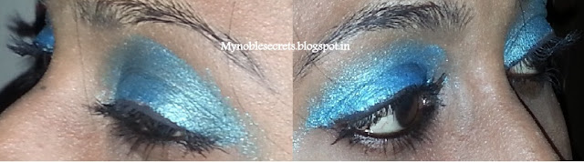 Maybelline Color Tattoo 24hr Eyeshadow Tenacious Teal Review and Swatches Blue eye makeup