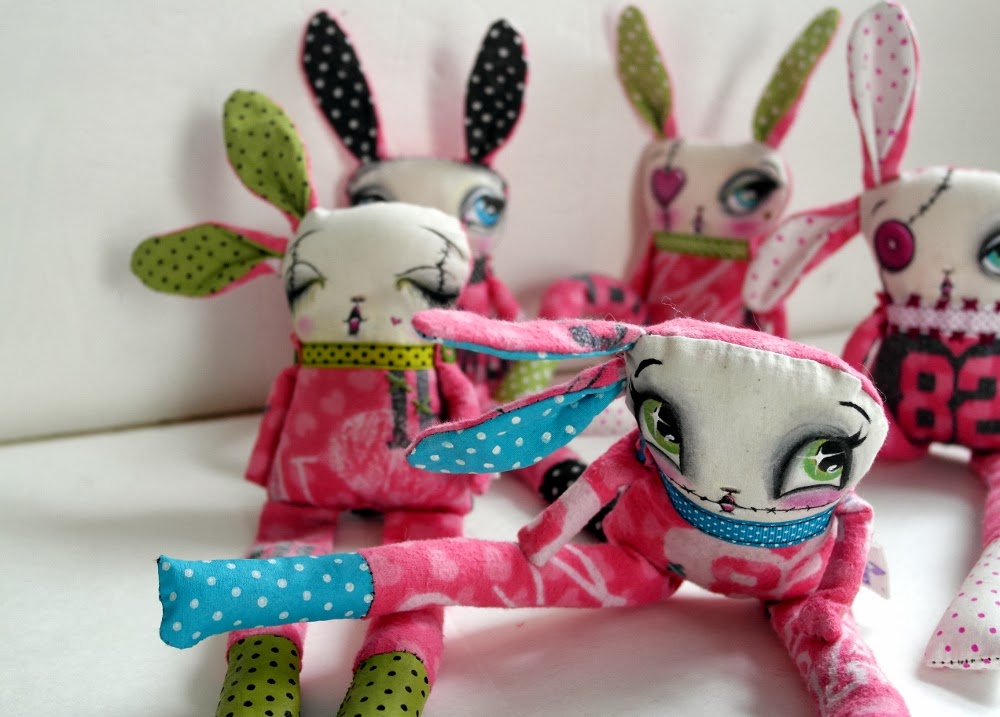 Lizzy Love ♥ Oddball Art Co. Slumber Party Zombies