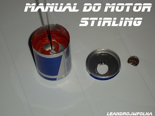 Manual do motor Stirling, montagem de um pistão deslocador Manual do motor Stirling, montagem de um pistão deslocador