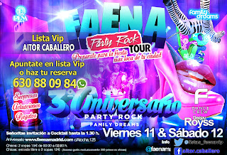 Listas para Faena Listas vip Faena