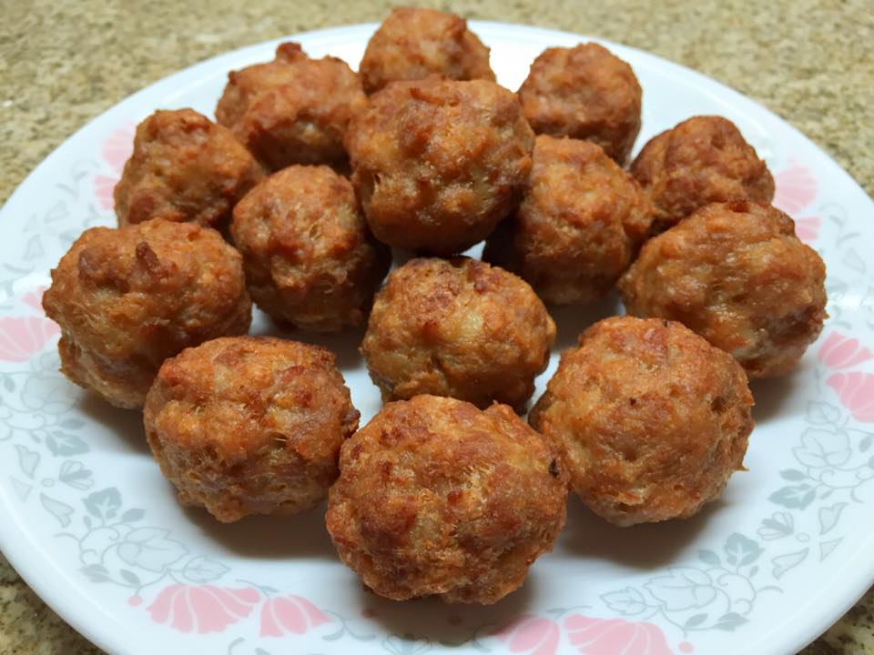 Cream Crackers Meatballs by Michelle Heng
