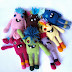 Amigurumi Crochet Monster Pattern - Monsters with Mohawks