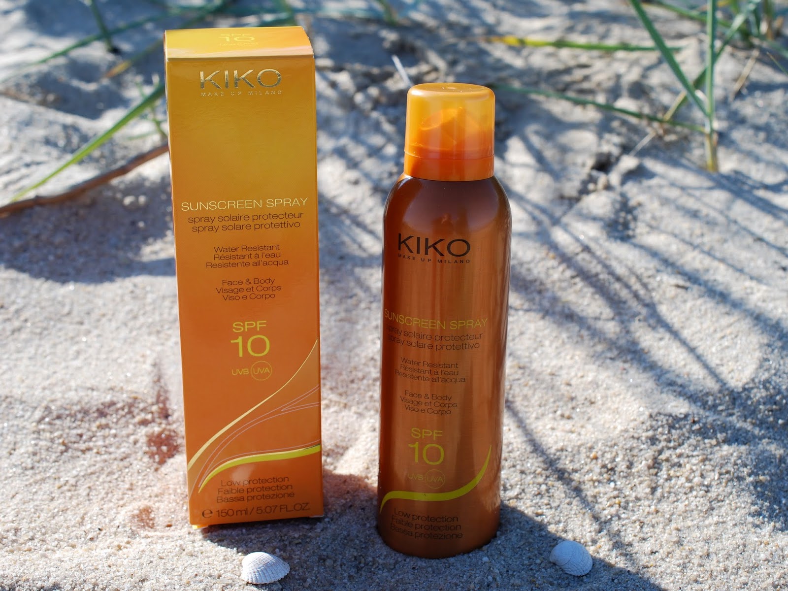 KIKO Sunscreen Spray Water Resistant SPF10 KIKO Sunscreen Spray Water Resistant SPF10