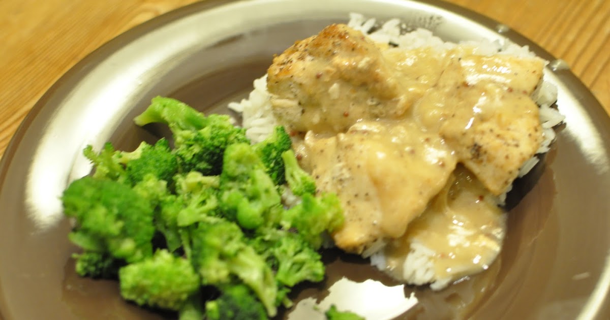 You Go Girl!: Chicken with Wine/Mustard Sauce