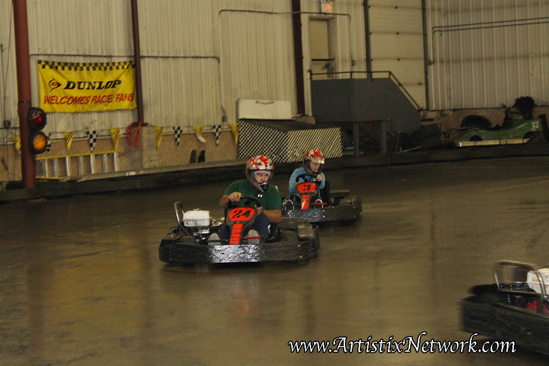 South Dakota Photo Flags and Wheels Indoor Racing