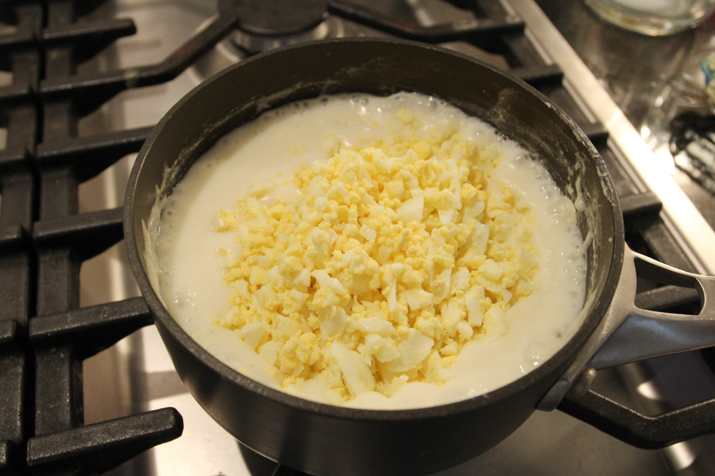 Easter Egg Recipe Creamed Eggs on Toast Less Than Perfect Life of Bliss