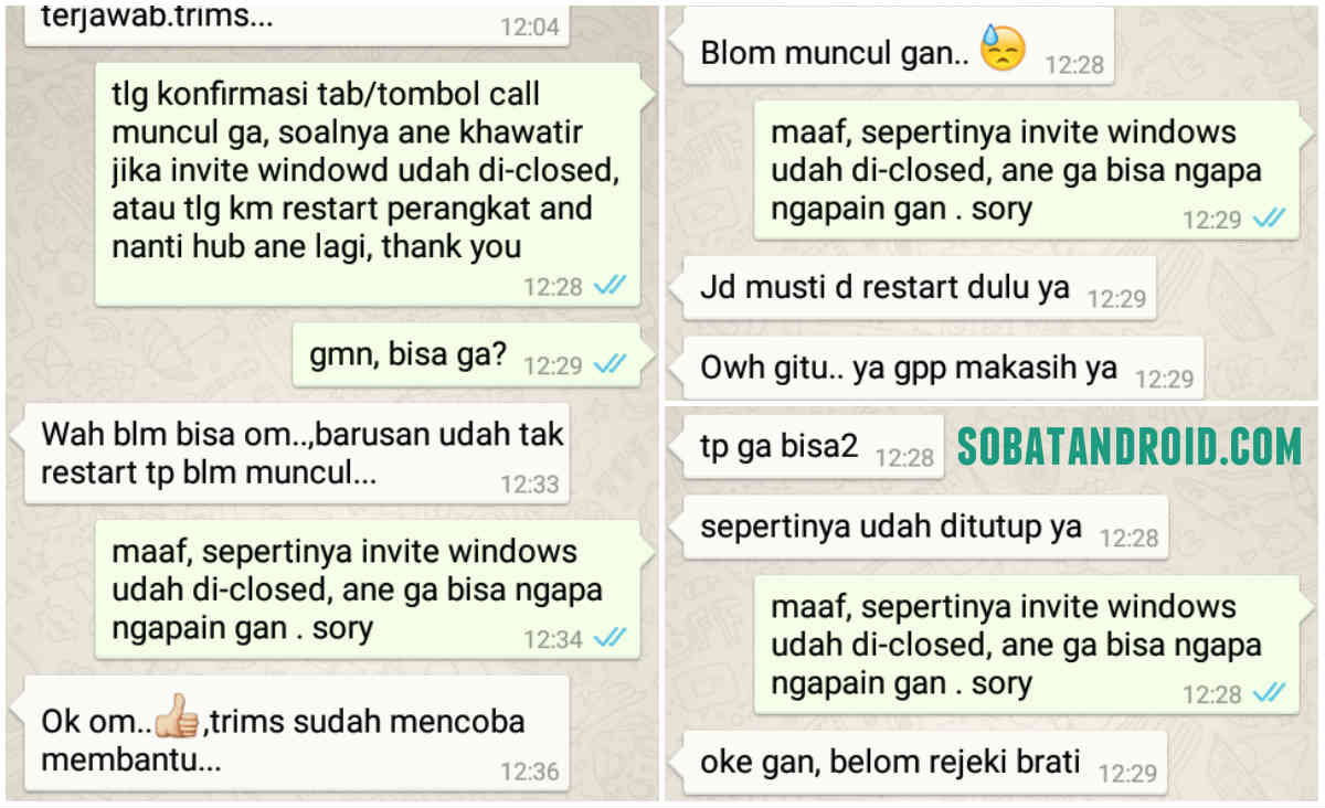 Cara Agar Bisa Mengaktifkan Voice Call Whatsapp Update 27 Maret 2015 Cara Agar Bisa Mengaktifkan Voice Call Whatsapp Update 27 Maret 2015