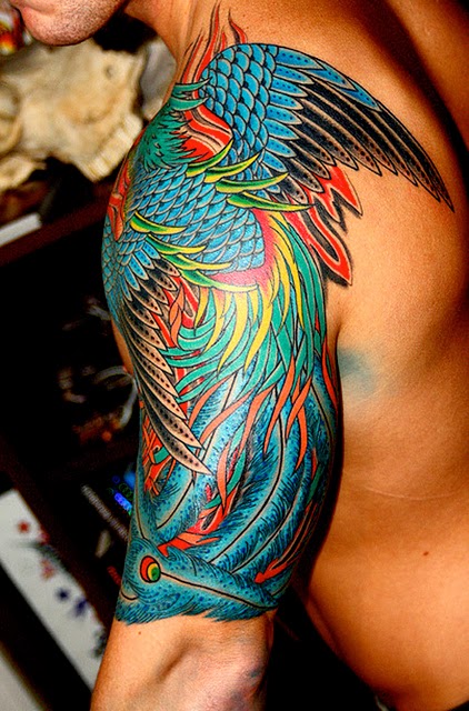 Tattooz Designs: Colorful Sleeve Tattoo Designs For Women| Colorful Tattoos