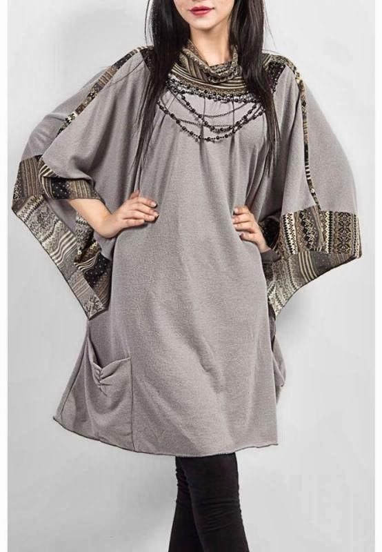Grapes Woolen Poncho Stone New Work Winter Dresses Collection 2014 For Girls And Women Grapes Woolen Poncho Stone New Work Winter Dresses Collection 2014 For Girls And Women