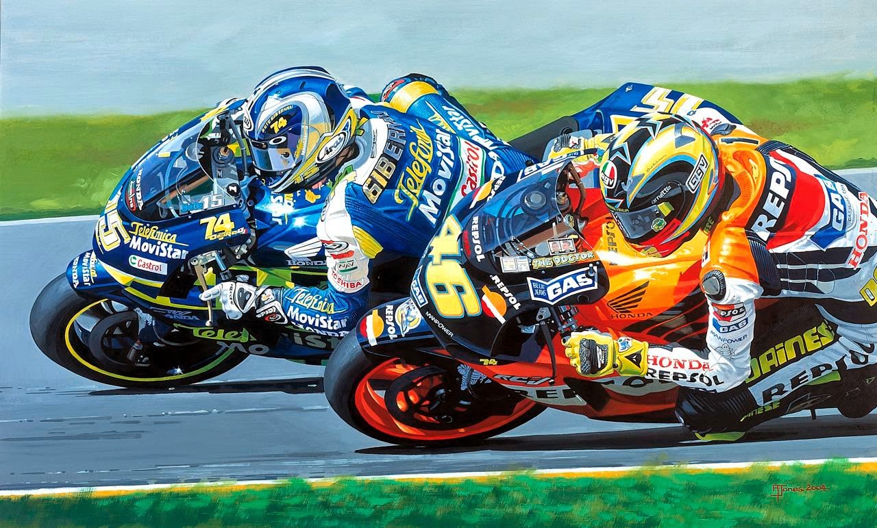 Racing Cafè Motorcycle Art Alan Jones 3