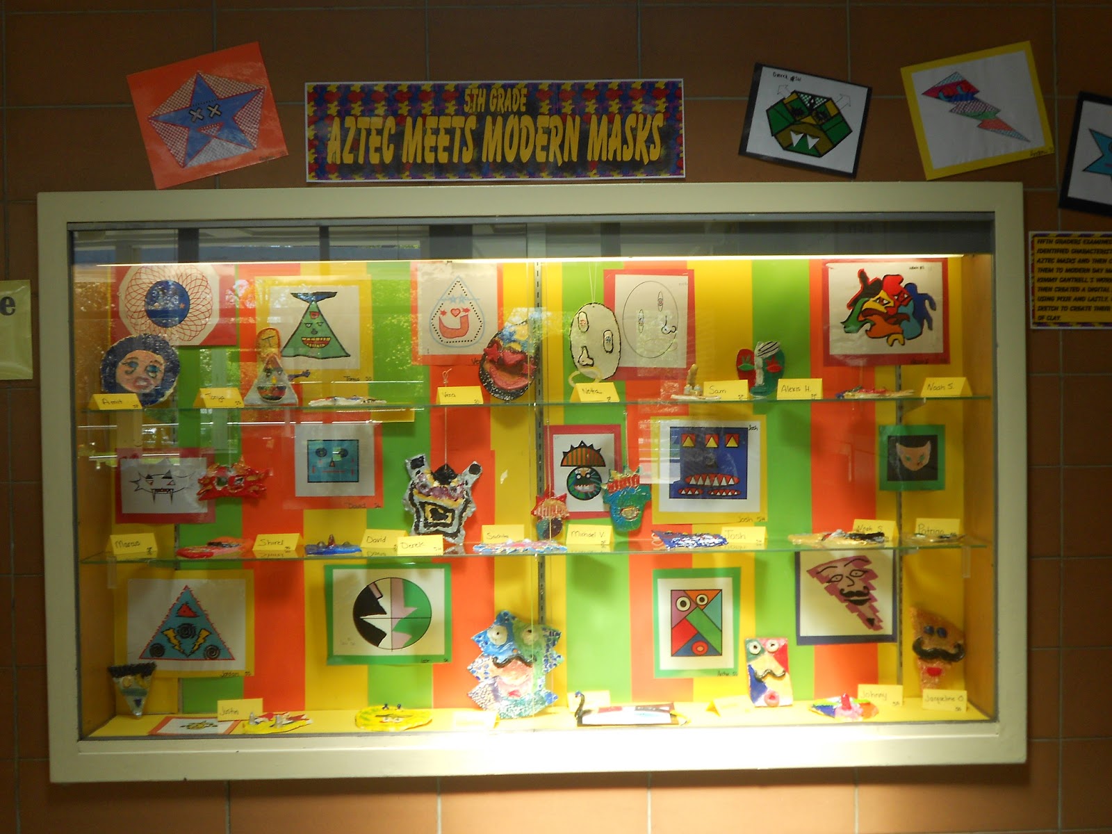 Recent bulletin boards and display cases ArtMuse67