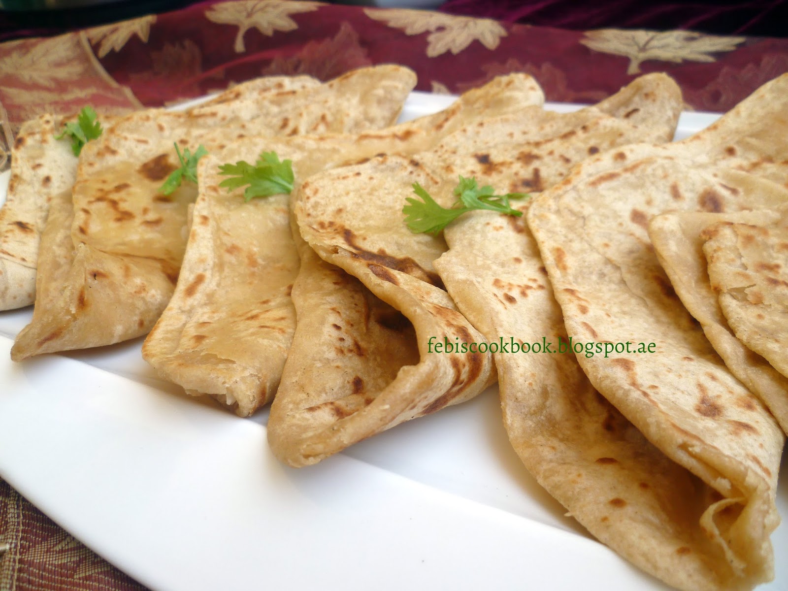 FEBI'S COOK BOOK CEYLON WHEAT PAROTTA
