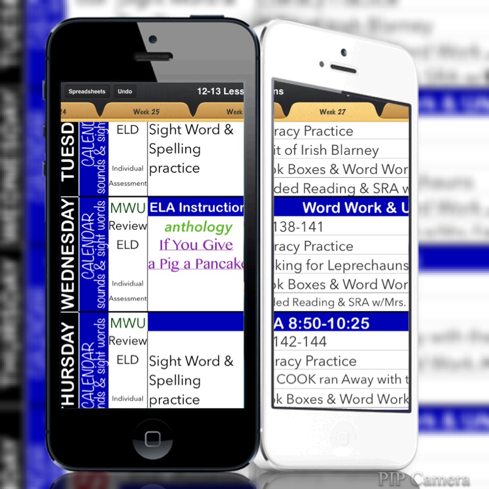 teacher weekly planner