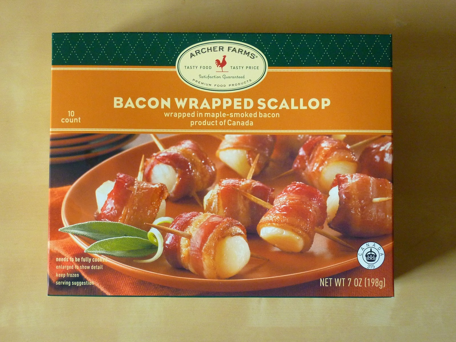 What's Good at Archer Farms? Archer Farms Bacon Wrapped Scallops
