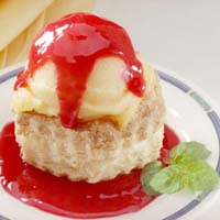Peach Sorbet Melba