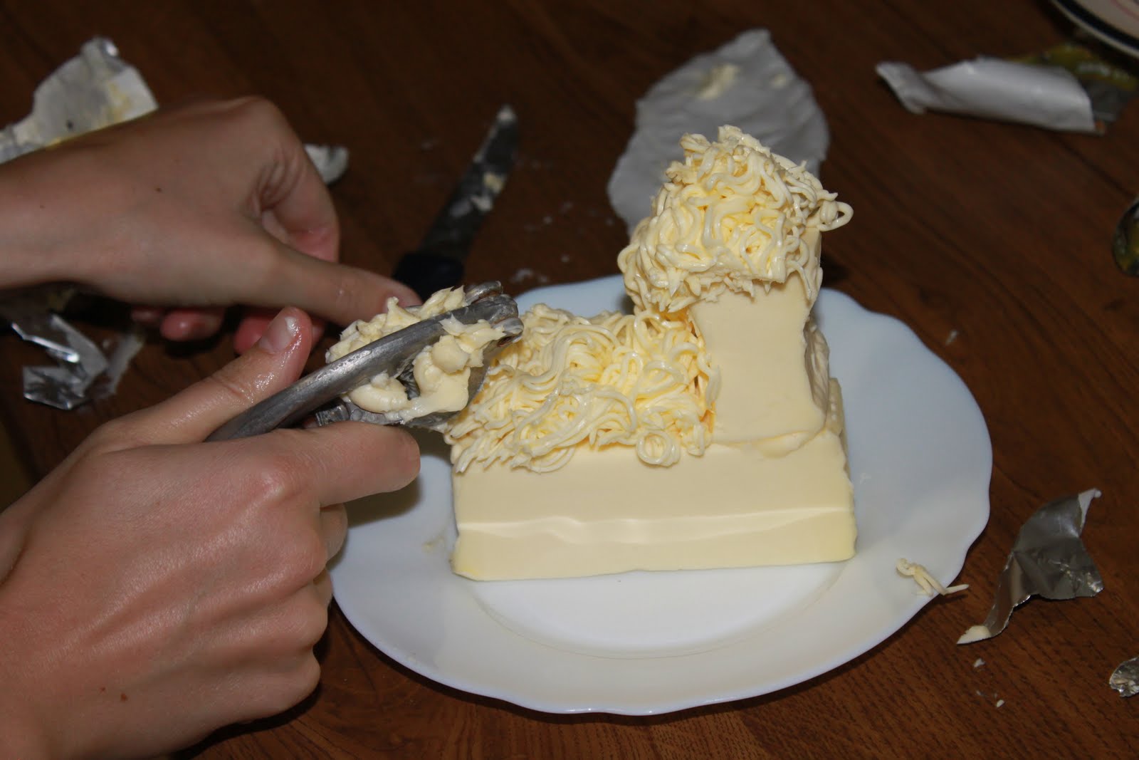 Emily's Year In Spain II Butter Lamb!