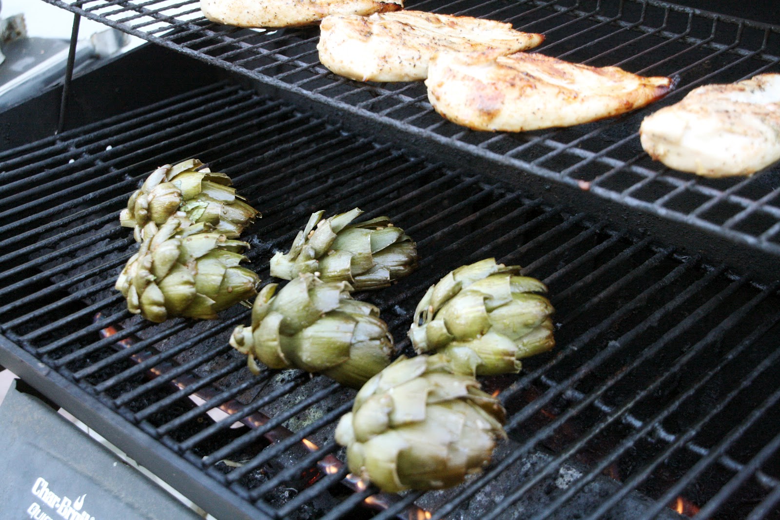 Love from the Kitchen Recipe Grilled Artichokes with Herb Aioli