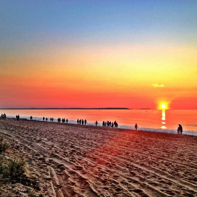This gorgeous sunrise on the beach was taken at the start of our race. This gorgeous sunrise on the beach was taken at the start of our race.