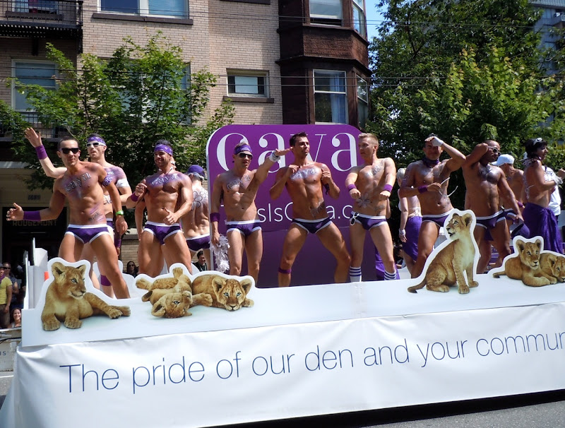 Vancouver Pride Parade Caya Float