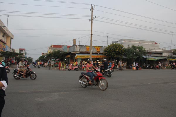 hình thực tế khu đô thị Sunrise river