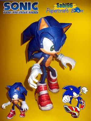 Sonic the Hedgehog Papercraft