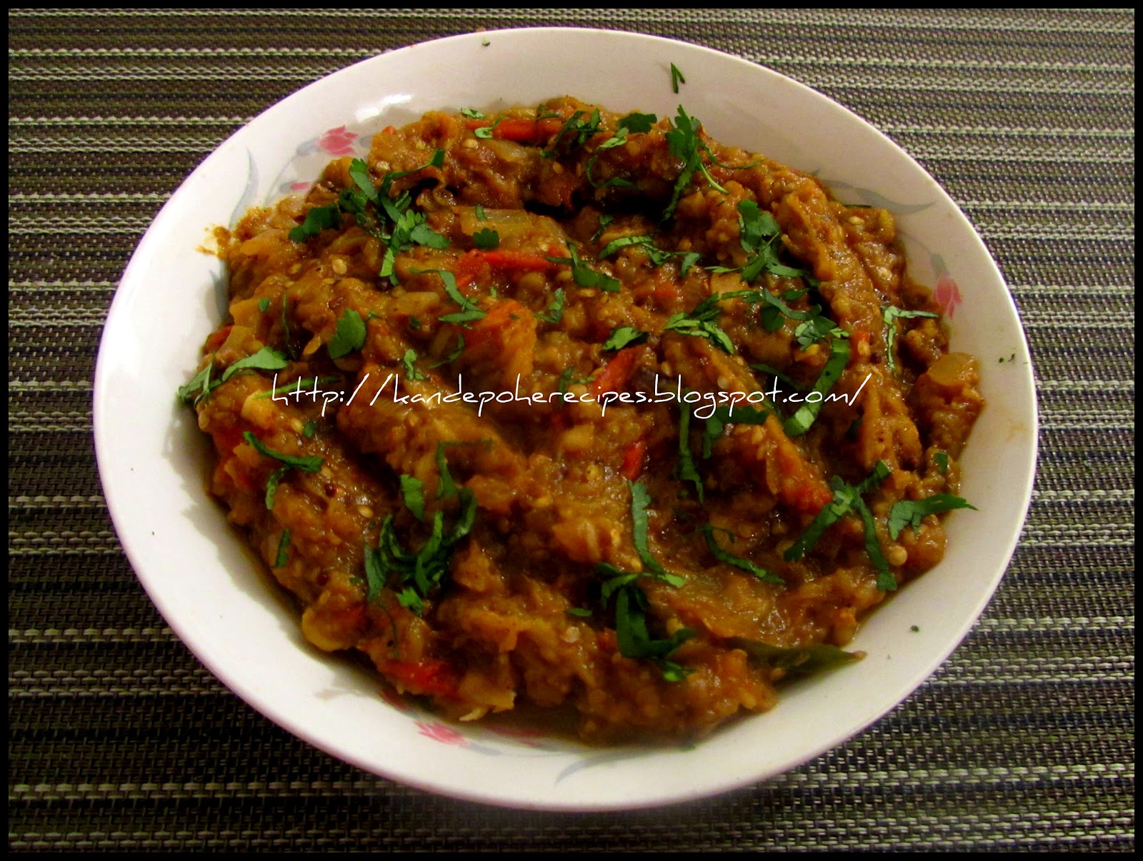 vangyache bharit baingan bharta spicy aroma vangyache bharit baingan bharta spicy aroma