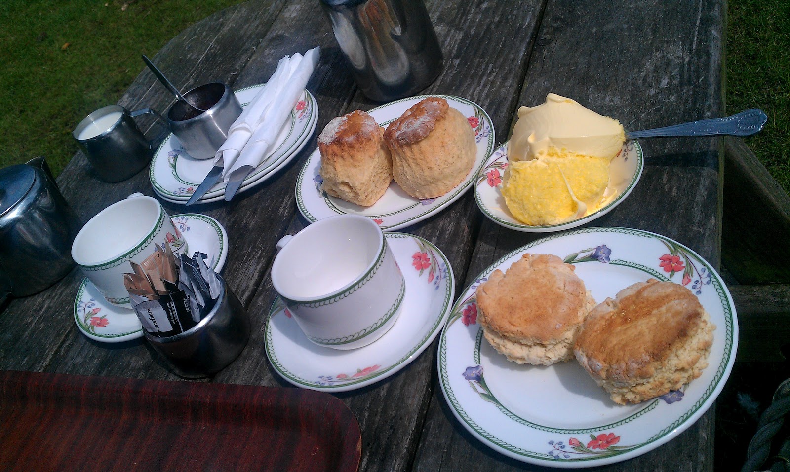 The Cream Tea Diaries Summer Cream Teas at Badger's Holt