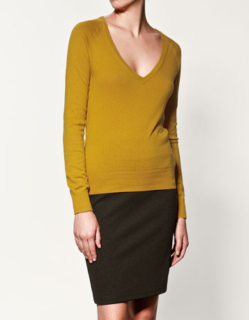 Luxetips Style: Zara V-Neck Jumper Sweater Â« LUXETIPS! | Every Woman ...