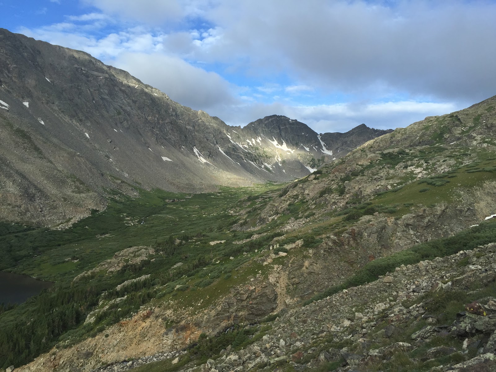 Exploring and Wine Mt. Fletcher, the one behind Quandary