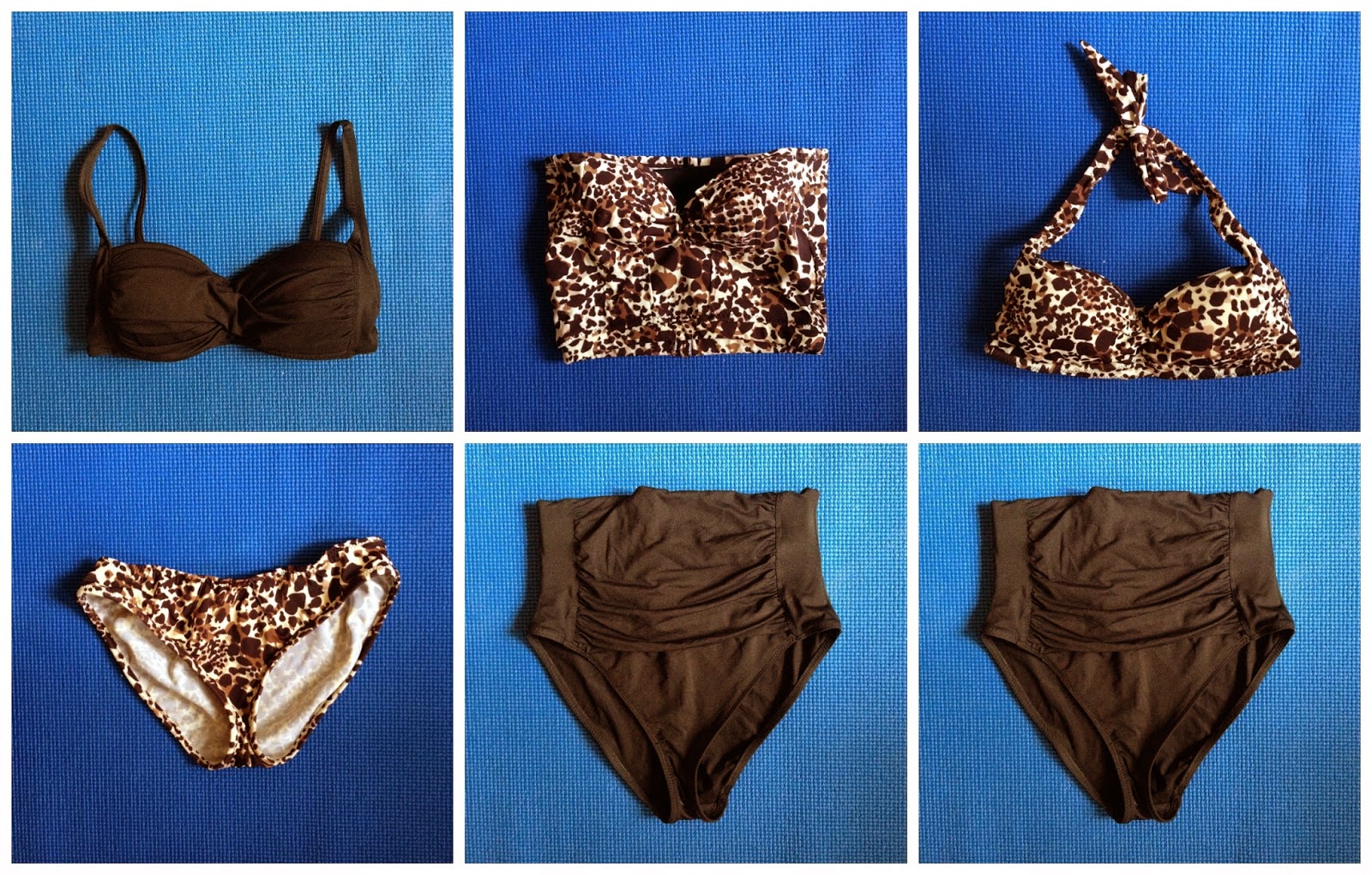 Little Did You Know... Mix & Match Bathing Suits and a Beach Coverup