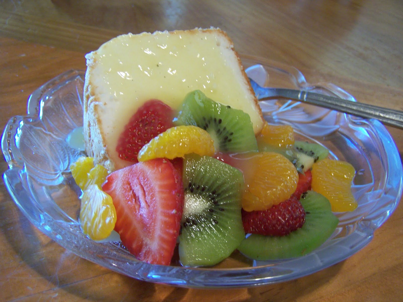 Mommy's Menu Orange Angel Food Cake