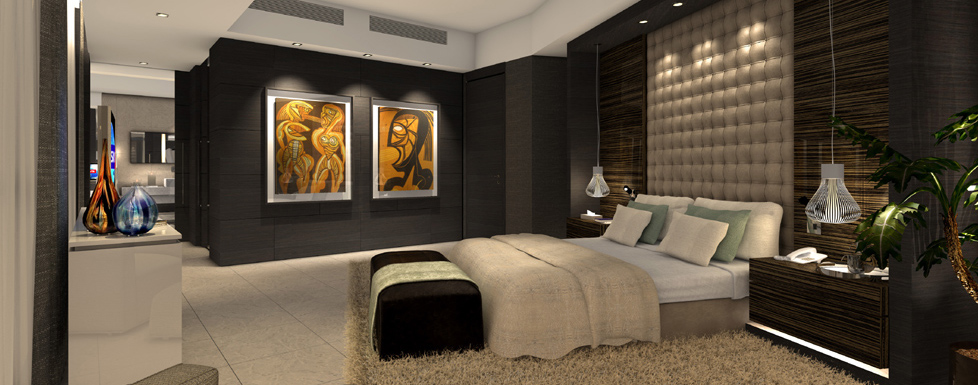 Residence Design Inspireras av snyggt sovrum Residence Design Inspireras av snyggt sovrum