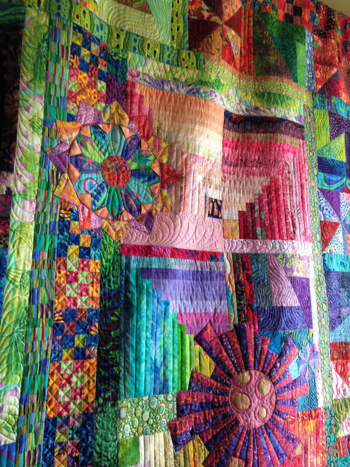 Quilting Together Kaffe Fassett Quilt