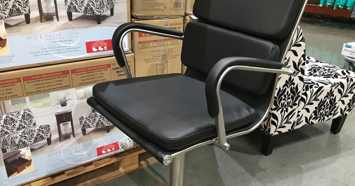 Bayside Furnishings Gas Lift Bar Stool Costco Weekender