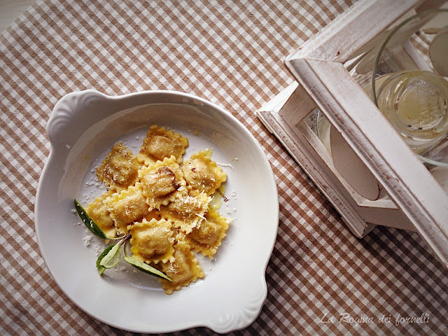 agnolotti con sugo di ossobuco