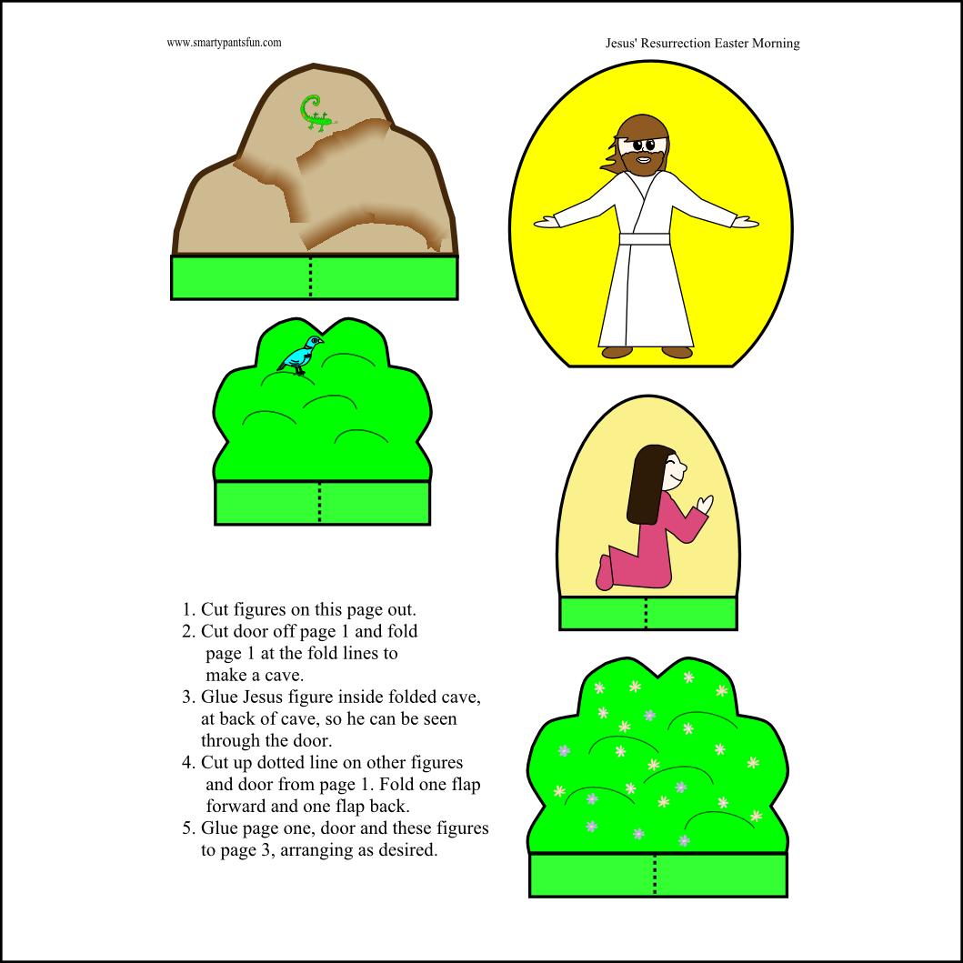 MANUALIDADES PARA LA ESCUELA DOMINICAL: marzo 2012