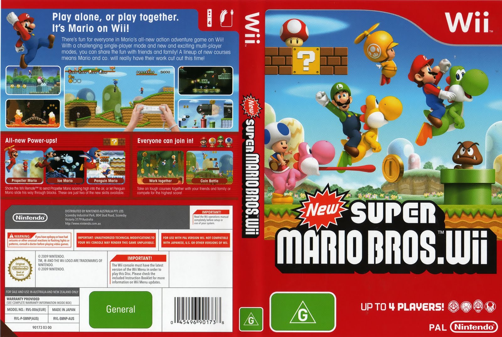 New Super Mario Bros Wii Iso
