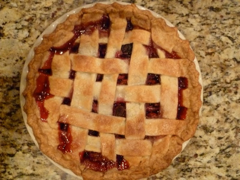 Only From Scratch Classic Sour Cherry Pie with Lattice Crust