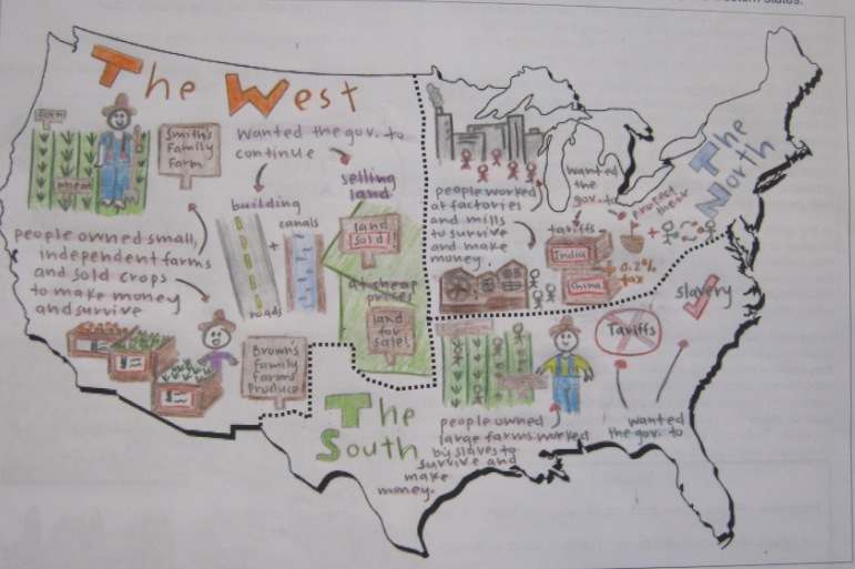 Mr Gray History: Student Work - Sectionalism Posters