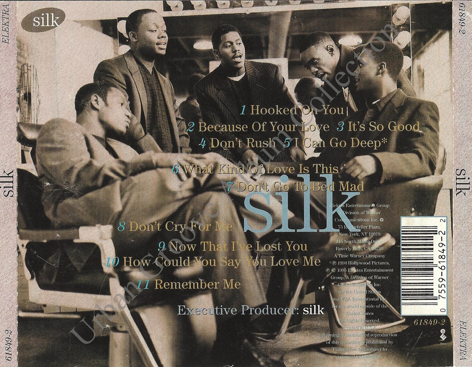 Urban Groove Album Collection Silk Silk (1995) R&B Group