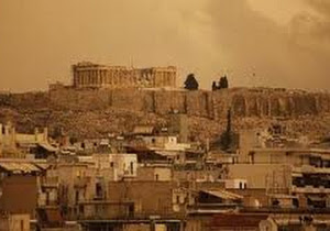 Έρχεται σκόνη απο την Αφρική αύριο
